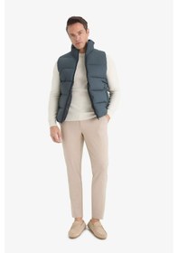 Resim Defacto Su İtici Slim Fit Astarlı Şişme Yelek C5630AX24WN Yeşil 