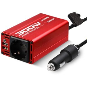 Resim Delixa KOBB KBN300 12V/220V 300Watt Modifiye Sinüs Dönüştürücü İnvertör 