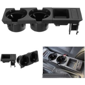 Resim Wender Parts Bmw E46 Bardaklık Madeni Para Kutusu Set Siyah 51168217953 