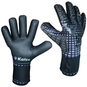 Resim Katze Elite Performance Kemikli Kaleci Eldiveni Siyah 