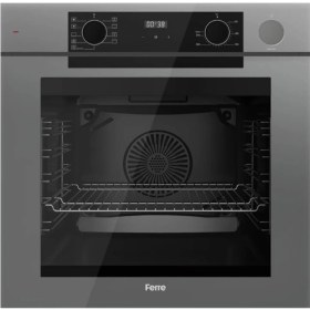 Resim Ferre Artline Fryart & Steamart QEP64CPR Gri Cam Ankastre Fırın 