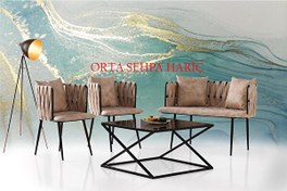 Resim Sweet Home Sarmaşık Çay Seti 2+1+1 Koltuk Takımı 