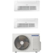 Resim Wind Free Multi Tek Yön Kaset 1+2 Sistem (AJ050TXJ2KH/EA) 9.000 + 18.000 BTU İç 5.2 Kw Dış Ünite Klima Samsung