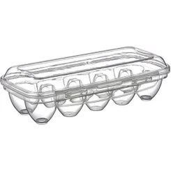 Resim Ceviz Medikal® 10 Bölmeli Kilitli Kapaklı Yumurtalık Saklama Kutusu YU110 