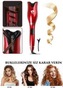 Resim PRODİVA Red Rose Döner Başlıklı Saç Kıvırma Maşası FM 