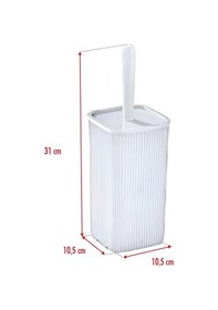 Resim Wc Fırçası & Tuvalet Fırçası Beyaz 2 Parça Çok Renkli 