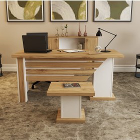 Resim Kalender Dekor Ophira-1-4 Ofis Büro Masası Takımı 