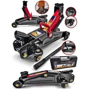 Resim COMBAT 2 Ton Tekerlikli Arabalı Timsah Kriko Çantalı 