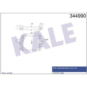 Resim Kale-344990 - Turbo Radyatörü Mercedes Benz V-class 638/2 V20 
