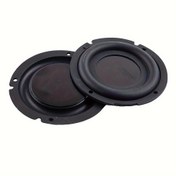 Resim 1 Adet Bas Radyatör Hoparlör Diyaframı Pasif Bas Radyatör Hoparlör Diyaframı 57mm Yardımcı Güçlendirici Woofer Titreşim Membranı Kauçuk Diyafram Woofer DIY Aksesuarları 