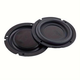 Resim 1 Adet Bas Radyatör Hoparlör Diyaframı Pasif Bas Radyatör Hoparlör Diyaframı 57mm Yardımcı Güçlendirici Woofer Titreşim Membranı Kauçuk Diyafram Woofer DIY Aksesuarları 