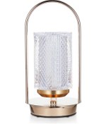 Resim Hangfox Taşınabilir Akrilik Gece Lambası - Yatak Başı Dekoratif Led Işık Çok Renkli 