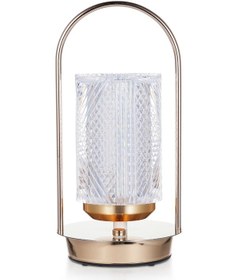 Resim Hangfox Taşınabilir Akrilik Gece Lambası - Yatak Başı Dekoratif Led Işık Çok Renkli 