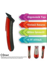 Resim yopigo 607-a Profesyonel Traş Makinesi Şarjlı Sakal Ense Tıraş Makinası 