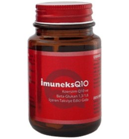 Resim İmuneks Farma Q10® Beta Glukan (1,3/1,6) ve Koenzim Q10 İçeren Takviye Edici Gıda 