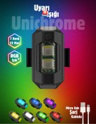 Resim Unichrome Led Anti Çarpışma Uyarı Işığı 7 Renk / Drone / Araba / Motor / Bisiklet / Kamp 