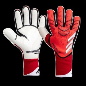 Resim Adidas Predator Pro Urg 2.0 Bilek Bandajsız Tam Profesyonel Kaleci Eldiveni Kırmızı 