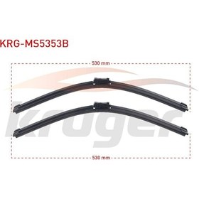 Resim Arac Bazlı Sılecek Setı 530-530mm Skoda Fabıa 5j2 / Skoda Roomster 5j7 