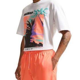 Resim Nike M Nk Club Flow Short Erkek Şort Ve Kapri Turuncu 