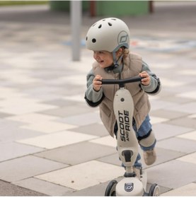 Resim Scoot And Ride S-m Dizlik Ve Dirseklik Scooter Koruyucu Set Açık Gri 230926-00027 Gri 