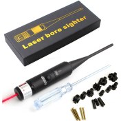 Resim Moveevo Kırmızı Lazerli Aluminyum Hedefleme Aleti - Hızlı Doğru, 8 Adaptörlü, Plug & Play, 130g Hafif, 177-50 Kalibre Uyumlu 