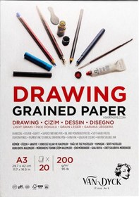 Resim Van Dyck Drawing Ince Dokulu Blok 20 Yaprak 200G A3 