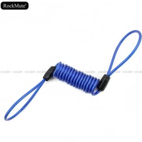 Resim Pengfushop5 Hatırlatma-Mavi Tarzı Motosiklet Scooter Için Tekerlek Fren Disk Kilidi Kir Bisiklet Bisiklet E-Bisiklet Hırsızlığa Karşı Güvenlik Su Geçirmez Dayanıklı Hatırlatma Kablosu (Yurt Dışından) 