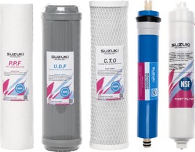 Resim Sulook 10 Inç Açık Kasa Su Arıtma Cihazı Tam Set (5 Filtre) 