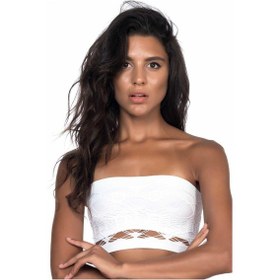 Resim Siyah Mı Emay 4050 Double Örgü Toparlayıcı Straplez Büstiyer Siyah 