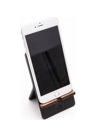 Resim Turgut Office Deri Dikey Telefon Tutucu 