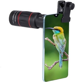 Resim 18X25 Telefon Telefoto Lensi Yüksek Güçlü Zoom Kamp ve Dış Mekan Fotoğrafçılığı İçin Mükemmel iPhone, Samsung, Xiaomi ve Çoğu Akıllı Telefonla Uyumlu 
