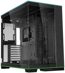 Resim Lian Li O11D EVO RGB Oyun Bilgisayarı Kasası ATX Siyah - RGB Aydınlatmalı Midi Tower PC Kasası, 455 mm'ye Kadar Ekran Kartları, 420 mm'ye kadar Radyatör, Siyah PC Case Çelik, Alüminyum, 