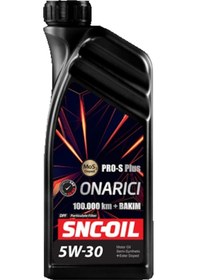 Resim Snc Oil 100.000 + Bakım Pro S-Plus Onarıcı 5W-30 Dpf Yarı Sentetik Motor Yağı 1 L 