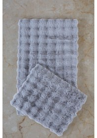 Resim Elart Toffy Paspas Takımı 60x100 Cm Gri Gri 