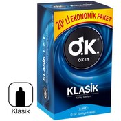 Resim Okey Klasik Prezervatif Ekonomik 20'li 