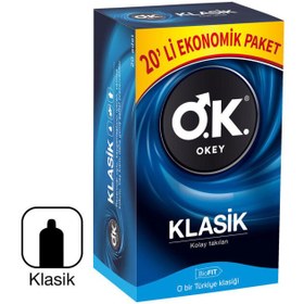 Resim Okey Klasik Prezervatif Ekonomik 20'li 