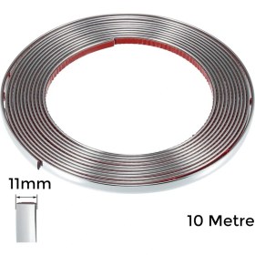 Resim Yapiskanli Nikelaj Serit Bant Cita 11MM 10 Metre Krom 