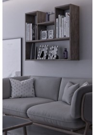 Resim Dekoratif Duvar Rafı Salon Banyo Balkon Mutfak Kitaplık Çok Amaçlı Raf Dekorraf 