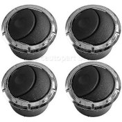 Resim Araba İç Mekan 4 Adet Klima Havalandırma Izgarası Kapağı 8200212480 Renault Duster Master Dacia Logan Sandero Opel 8200464605 S202412242934 Gümüş 4 Adet 