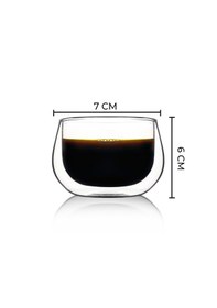 Resim Cam Çerezlik Lokumluk Çift Cidarlı Dondurma Kasesi 160 ML 