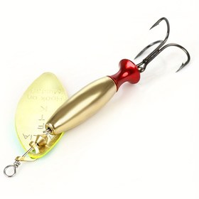 Resim 18g Döner Payetli Balık Yemi, Uzun Atış Deniz Balıkçılığı için Üç Kanca ile Uzun Atış Deniz Balıkçılığı için Perch Ağızlı 