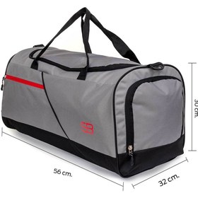 Resim DELSOLERA Ayakkabı Gözlü Termoslu Büyük Boy Unisex Spor Fitness Ve Seyahat Kamp Çantası 