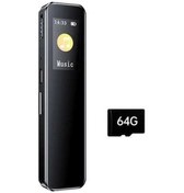 Resim Haikou 128x128 Nokta Matris Ekranlı, 128gb Hafızalı Mp3/wav Ses Kaydedici G4 Modeli, 18 Saat Pil, Usb2.0, Windows Uyumluluğu 