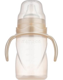 Resim Mamajoo Kulplu Akıtmaz Eğitici Bardak Pearl 270 ml Bej 