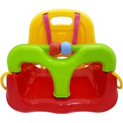 Resim Çocuk & Bebek Salıncağı - Salıncak Emniyet Kemerli Renkli 