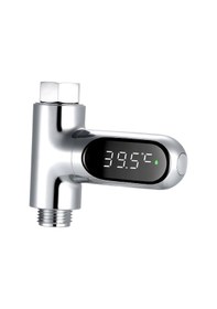 Resim Yaleker Bebek Duş Sıcaklık Ölçerü, 5-85 C Aralığı, Akıllı Led Işıklı, Pili Olmadan, Su Arıtıcı Kran Uyumlu, Aileler İçin Güvenli Kullanım 