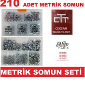 Resim Somun Seti 210 Parça -Metrik Somun Set N11.23000 