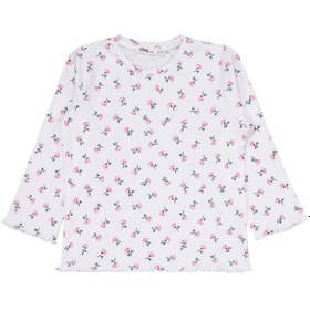 Resim Civil Girls Çiçek Desenli 2-5 Yaş Pijama Takımı - Ekru - Ekru / 2-3 Yaş 