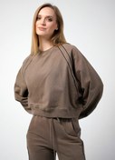 Resim Çizgili Sweatshirt 