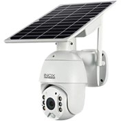 Resim İnox-210Ipc 4 G Solar Kamera Ptz Mini Piller Dahil Sd Kart Destekli 